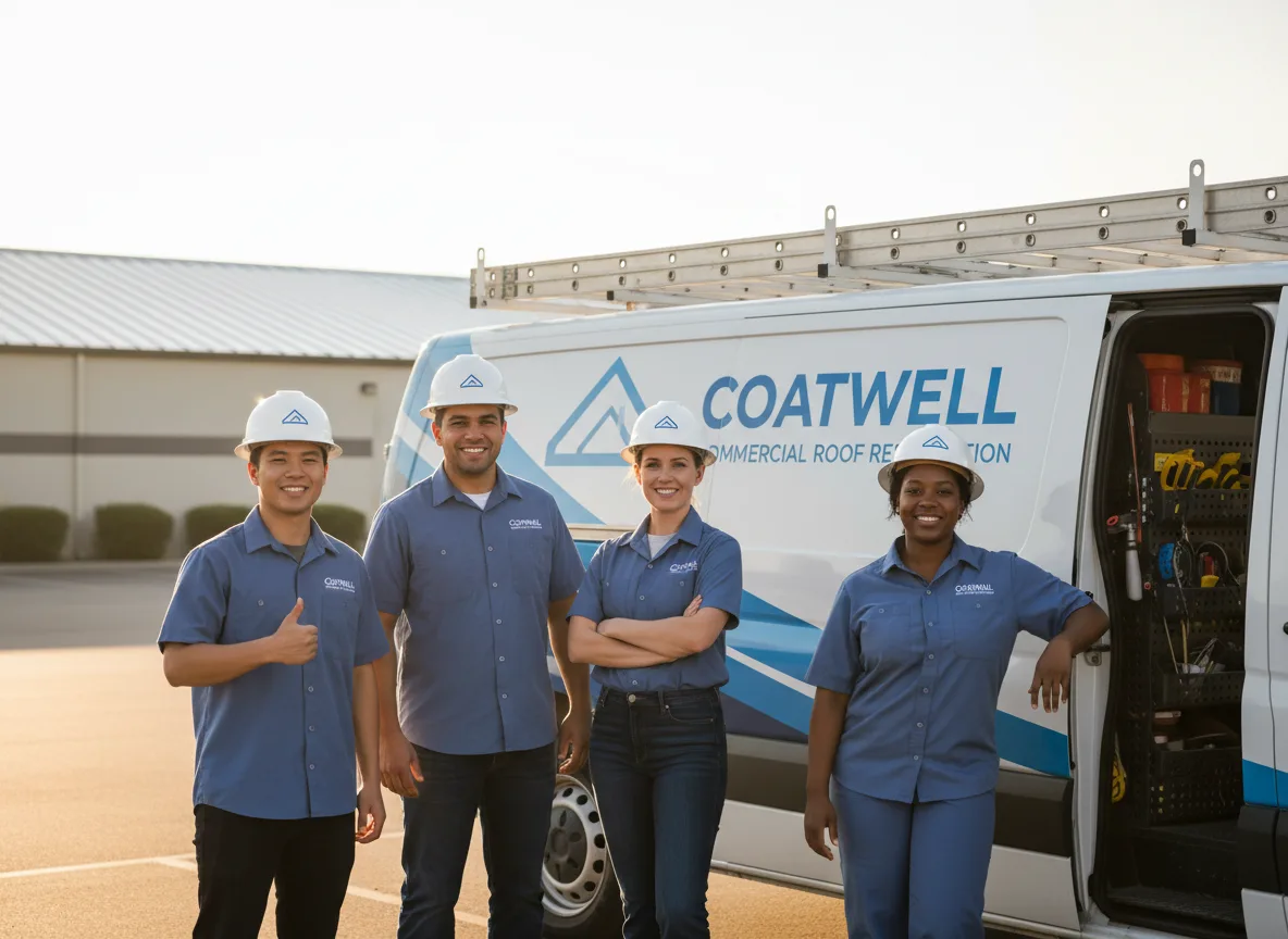 Commercial roof coating company in Coal Hill, AR